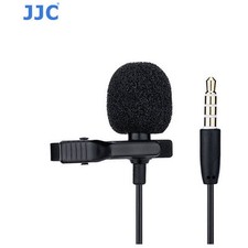 JJC SGM-28 Omnidirectional Lavalier Microphone digital camera camcorder iphone