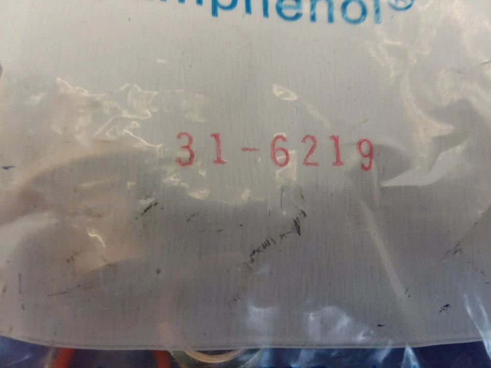 AMPHENOL 31-6219 RF CONNECTOR/COAXIAL FEMALE (LOT OF 5) NIB - Image 2 of 4