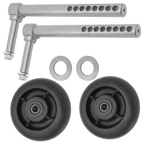 Caltric Rear Gauge Wheels & Arms Mower Deck for John Deere 2025R 2027R 2032R - Picture 4 of 7