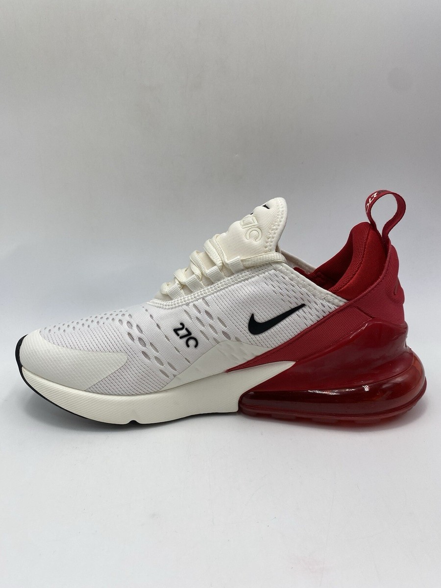 Size 8.5 - Nike Air Max 270 Sail Gym Red W for sale online | eBay