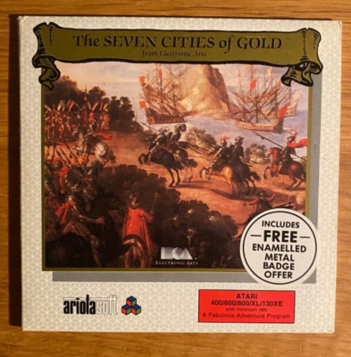 Die sieben Städte des Goldes - Atari 400/600/800/XL/130XE - sehr guter Zustand