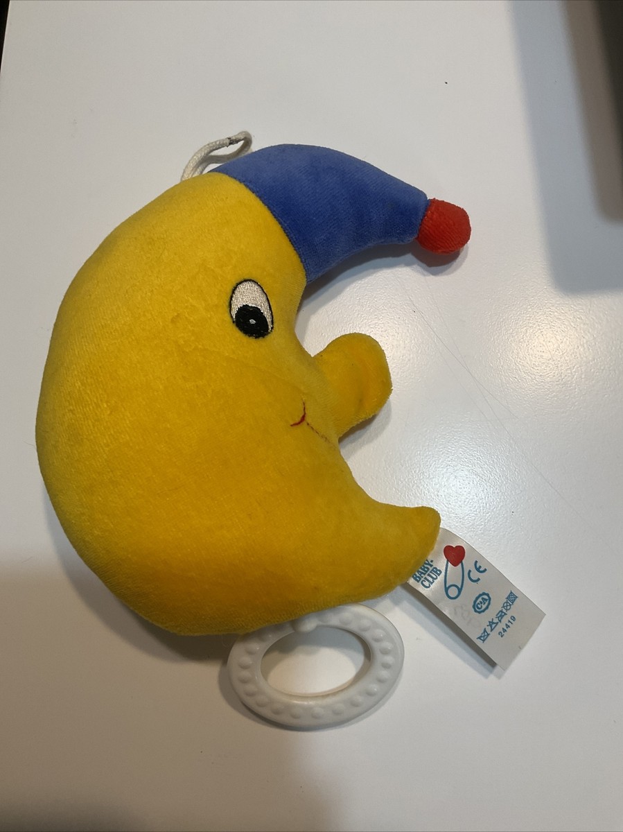 vintage baby club moon baby plush toy musical