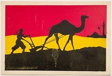 CC.NN IIa LEGIONE PERMANENTE LIBICA BERENICE BENGASI CARTOLINA CAMPAGNE D’AFRICA