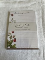 P003 GräTz Verlag Einkaufsliste Notizblock A6 60 Blatt Erdbeere Himbeere