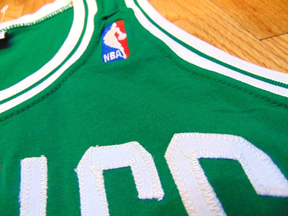 CAMISETA EN BLANCO AUTÉNTICA VINTAGE AÑOS 80 MACGREGOR SAND KNIT NBA BOSTON CELTICS 44 Foto 4 de 4