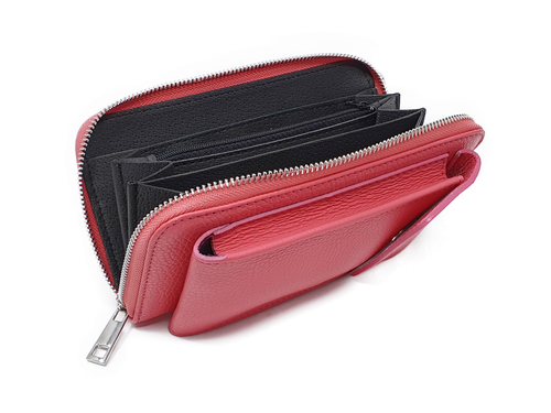 2IN1 GELDBÖRSE & SMARTPHONE HANDY TASCHE HÜLLE ITALY Umhängetasche Echt Leder - Bild 291 von 612