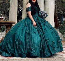 Green quince dress