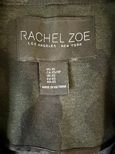 Rachel Zoe Damen Camouflage Freizeit Strick Blazer Jacke Gr. XS - Bild 6 von 7