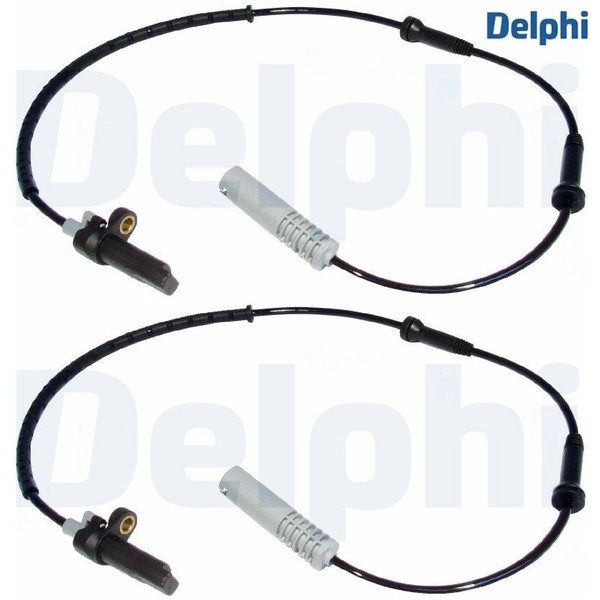 2X Sensor FüR Raddrehzahl Delphi SS10306 2 Sensor Raddrehzahl FüR BMW-image