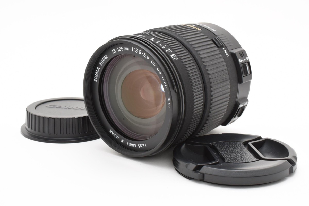 レンズ交換不要！❤️SIGMA 18-125mm OS HSM❤️Canon用 SIGMA 18
