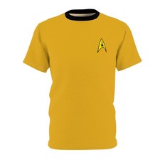 Star Trek Original Series T-shirt - TOS - Trekkie Uniform - Command Division