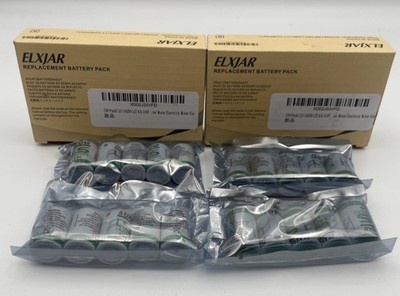 20 Unbranded Elxjar LS14250 1/2 AA 3.6v Lithium Batteries **NEW SEALED**