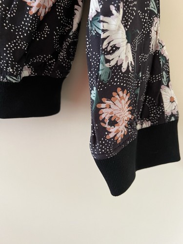 Sussan Floral Bomber Jacket Size 12 - Picture 7 of 11