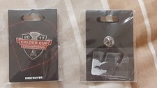 2017 Grand Rapids Griffins Detroit Red Wings AHL Calder Cup Champions lapel pin