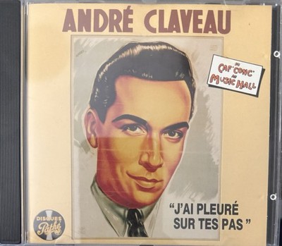 Andre Claveau J ai pleuré sur tes pas CD French Chanson EMI Pathe