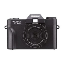 Vivitar Point Shoot Interchangeable Lens Camera Black