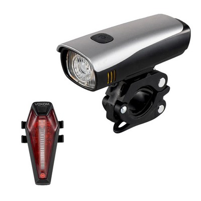 Voxom Beleuchtungsset LED StVZO zugelassen Fahrrad Licht Lv12 & LH7