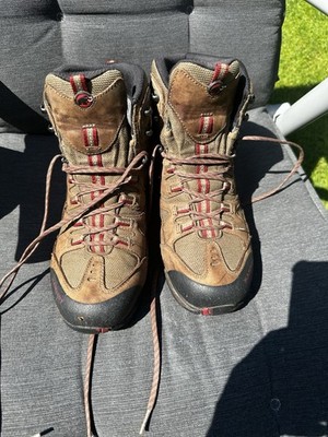 MAMMUT Raichle Impact GTX Herren  Brown Suede Vibram Sole Hiking Boots Gr.42.5
