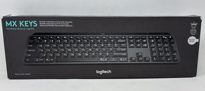 Logitech MX Keys Master Series  Graphite Keyboard  (SPANISH EDITION) TESTED