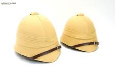 British Army Tropical Pith Helmet Reproduction Foreign Service Colonial Hat Zulu