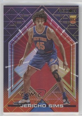 2021-22 Panini Recon Rookies Red 96/199 Jericho Sims #250 Rookie RC md3