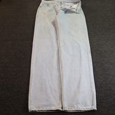 Levi's 501 Jeans Mens 28x33 Blue Denim Button Fly Vintage Skater Retro 2000s