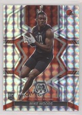 2022 Panini Mosaic Rookies Mosaic Prizm Mike Woods #350 0vr4