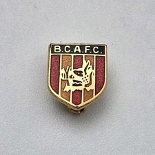 RARE BRADFORD CITY SMALL VINTAGE SHIELD PIN BADGE