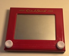Etch a Sketch 2016 Classic Retro Drawing Toy Spin Master No 33700 Tested Works