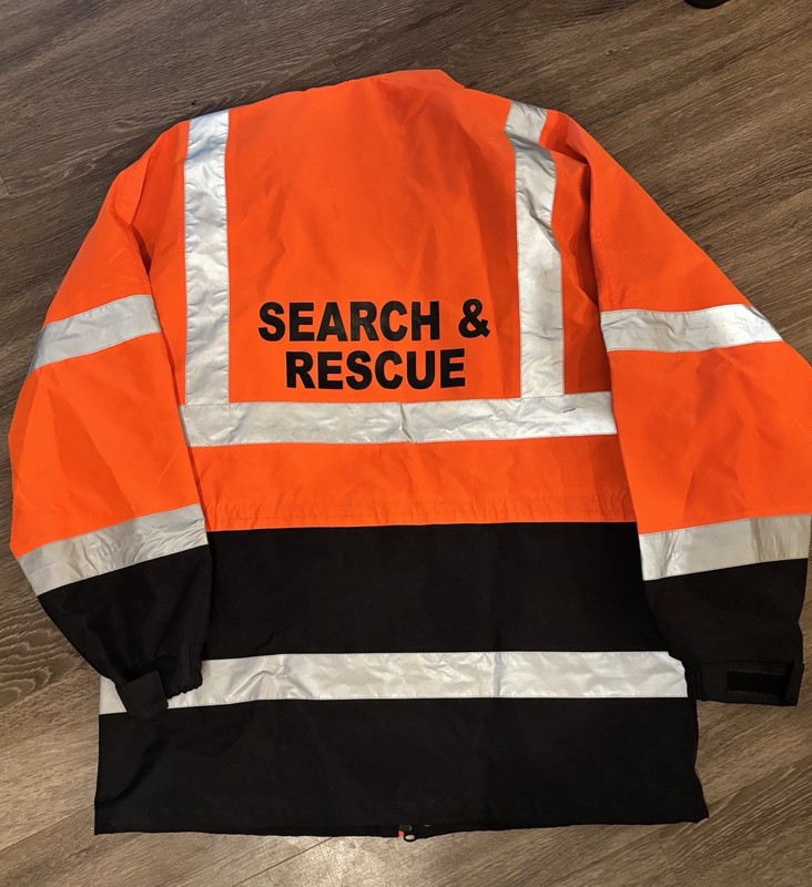 XL Air Force CAP Search And Rescue Jacket, Reflective