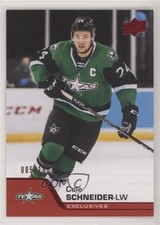 2020-21 Upper Deck AHL Exclusives 5/100 Cole Schneider #8 g9s