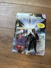 Star Trek Collectors Series Lt. Commander Worf 9" Starfleet Edition 1995 NOS