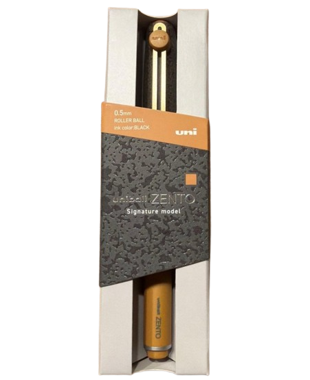 MITSUBISHI PENCIL uniball ZENTO Signature Model Gold Silver Black