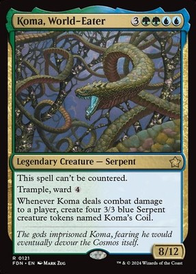 Koma, World-Eater Foundations Regular NM MTG
