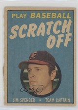 1971 Topps Scratch Off Scratched Jim Spencer 11pj