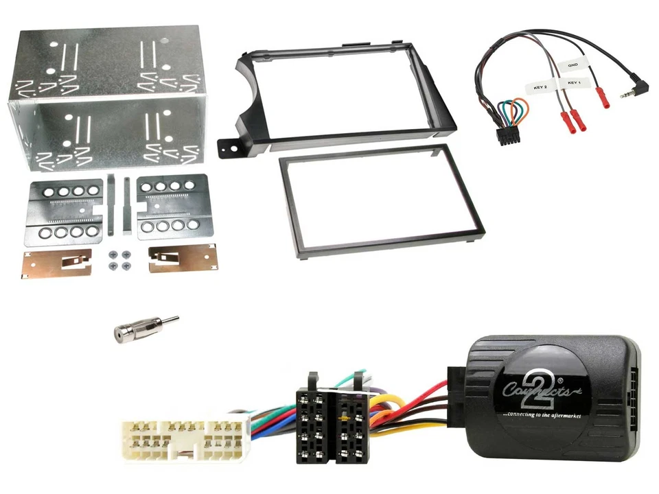 JVC Lenkrad USB 2DIN DAB Bluetooth CD Autoradio für SSangYong Actyon Sports 12-1 - Bild 3 von 4