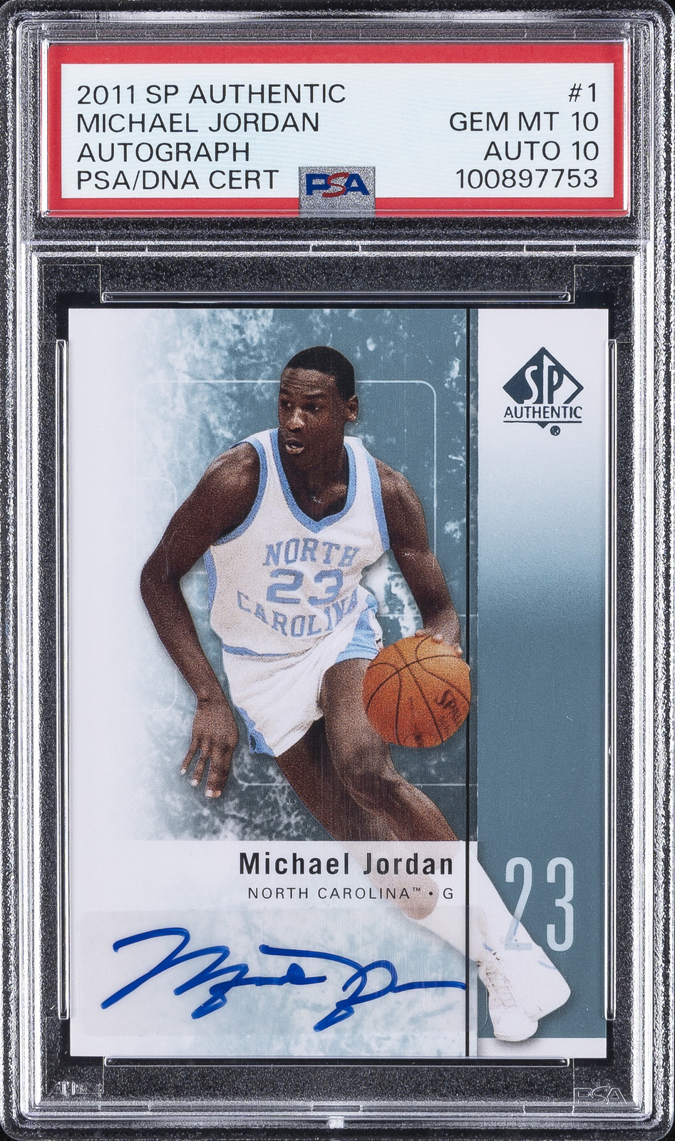 MICHAEL JORDAN AUTO PSA