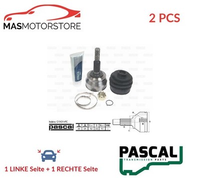 GELENK ANTRIEBSWELLE PAAR PASCAL G1X014PC 2PCS I FÜR VAUXHALL CAVALIER II