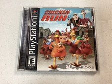 Chicken Run (Sony PlayStation 1, 2000) PS1 Cib Manual Reg Card Tested