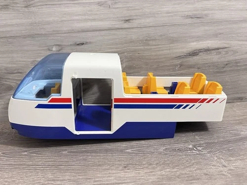 Vintage Playmobil Train Engine car 1997 - Parts Only See Photos, No Motor/Remote