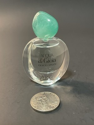 GIORGIO ARMANI  ACQUA DI GIOIA  : EAU DE PARFUM MINIATURE .17 fl oz Collectible!