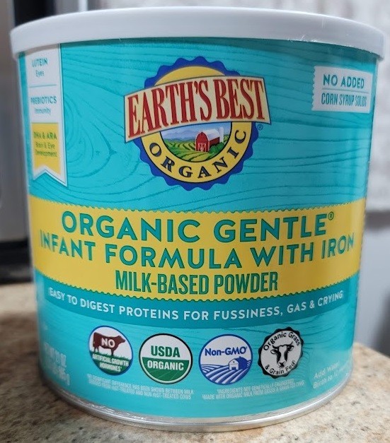 Organic Baby Formula, Gentle Infant Formula for 0-12 Months,