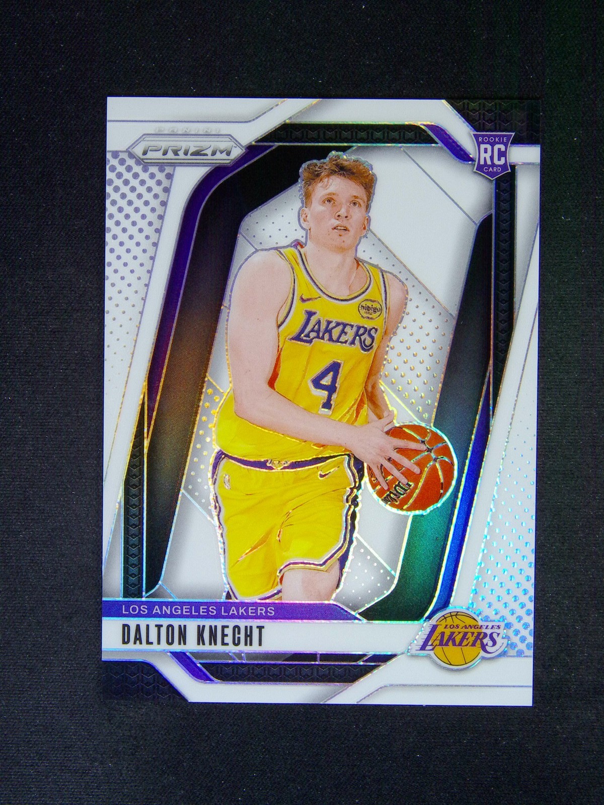 2024-25 Panini Prizm Dalton Knecht #238 RC Rookie White Prizm /175