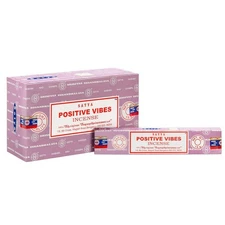 Nag Champa Positive Vibes Incense Sticks, 12 Count