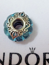 Charm  PANDORA Verre de Murano CENDRILLON  argent 925 poinçons  ALE