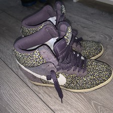 Womens Nike Dunk Sky Hi High X Liberty Wedge Trainers. Size 4.5. Good Condition