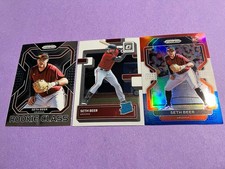Seth Beer (3) Cards 2022 Panini Diamondbacks