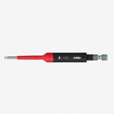 Felo Insulated TORX  VDE Safety Bit, T10 x 125mm