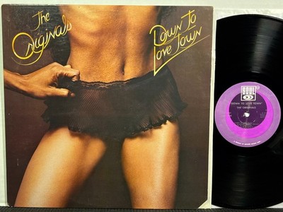 THE ORIGINALS Down To Love Town LP SOUL S6-74951 STEREO 1977 Soul