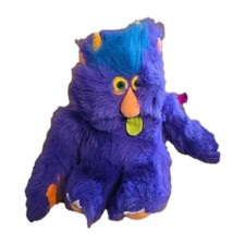 Vtg Russ Berrie Weirdo Willy Purple Monster Soft Cute Clinger Plush Stuffed Toy